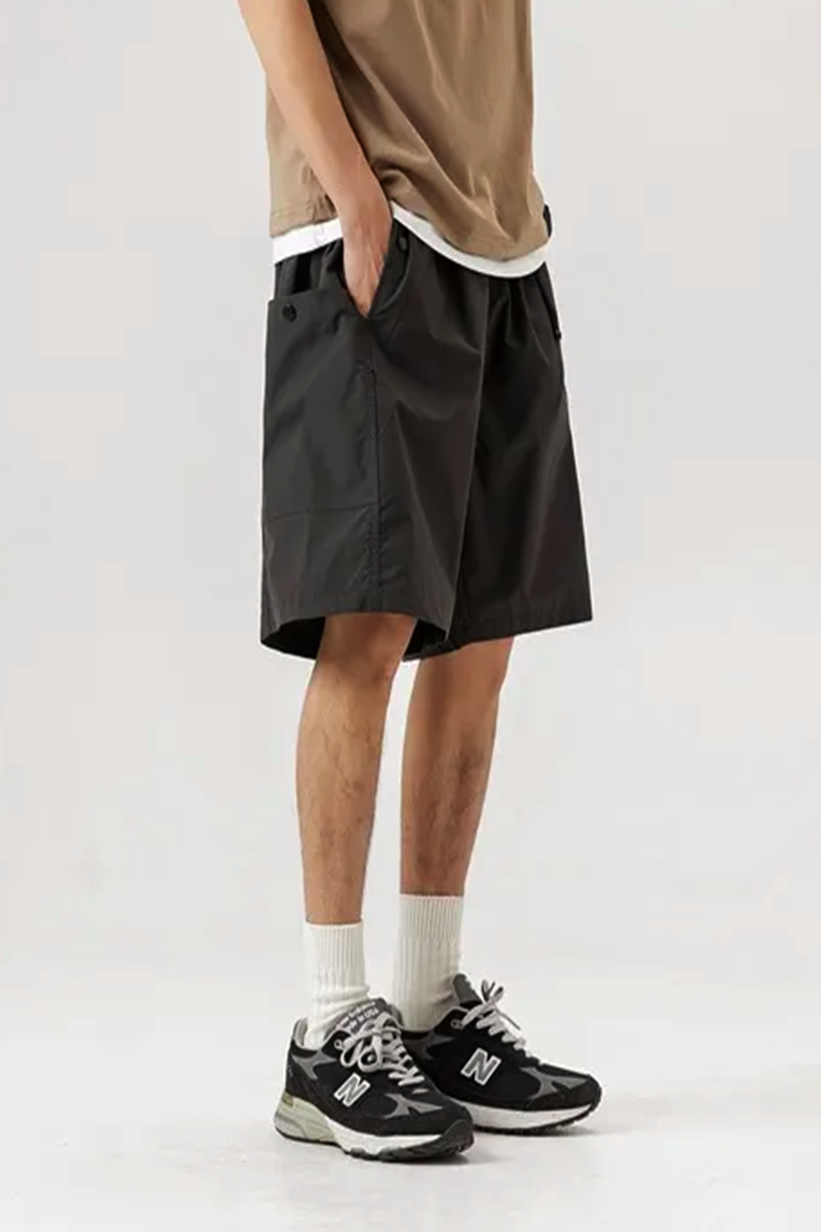 BOLTACTIVE™ Retro Utility Workwear Shorts — Men’s Street Style