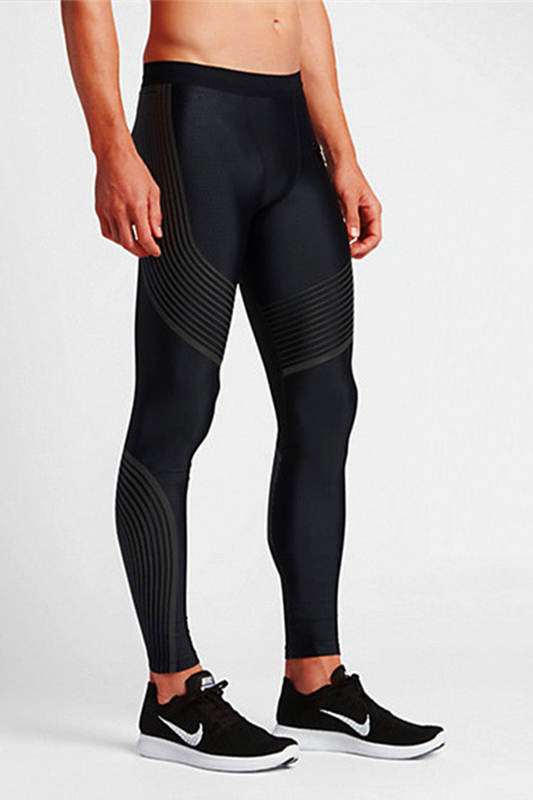 BOLTACTIVE™ AeroFlex Quick-Dry Running Tights – Men’s Training Leggings