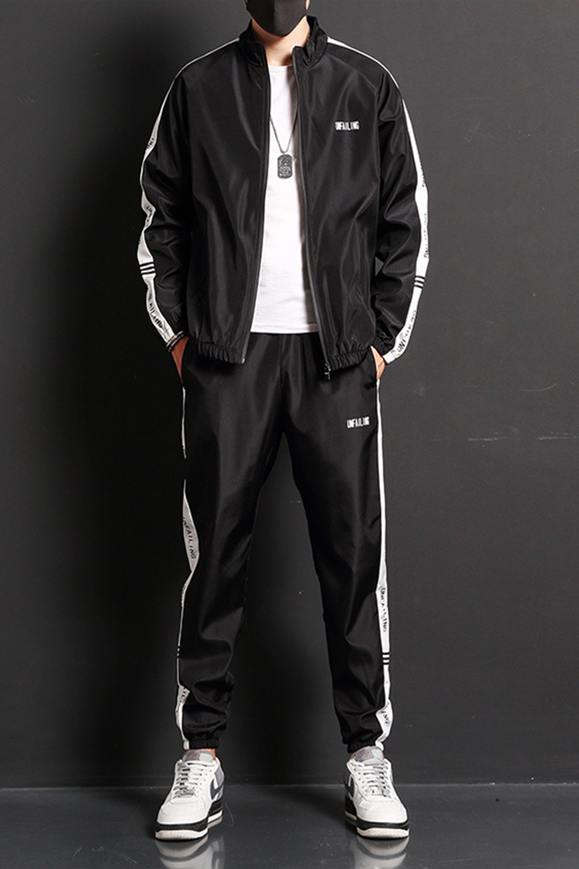 BOLTA™ Urban Corduroy Sweater Suit – Men’s Casual Sports Jacket & Pants Set