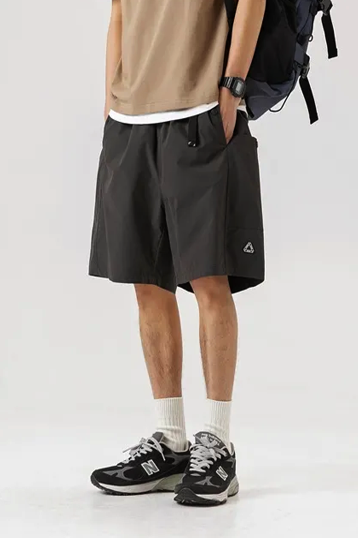 BOLTACTIVE™ Retro Utility Workwear Shorts — Men’s Street Style