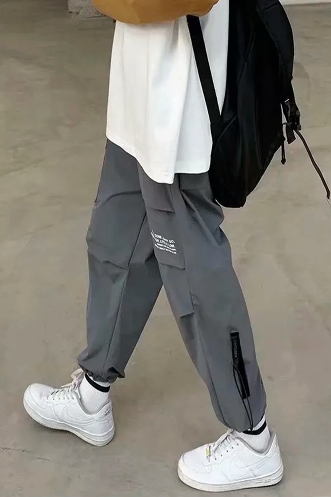 BOLTACTIVE™ UrbanCore Fleece Joggers – Thick Hip-Hop Street Style