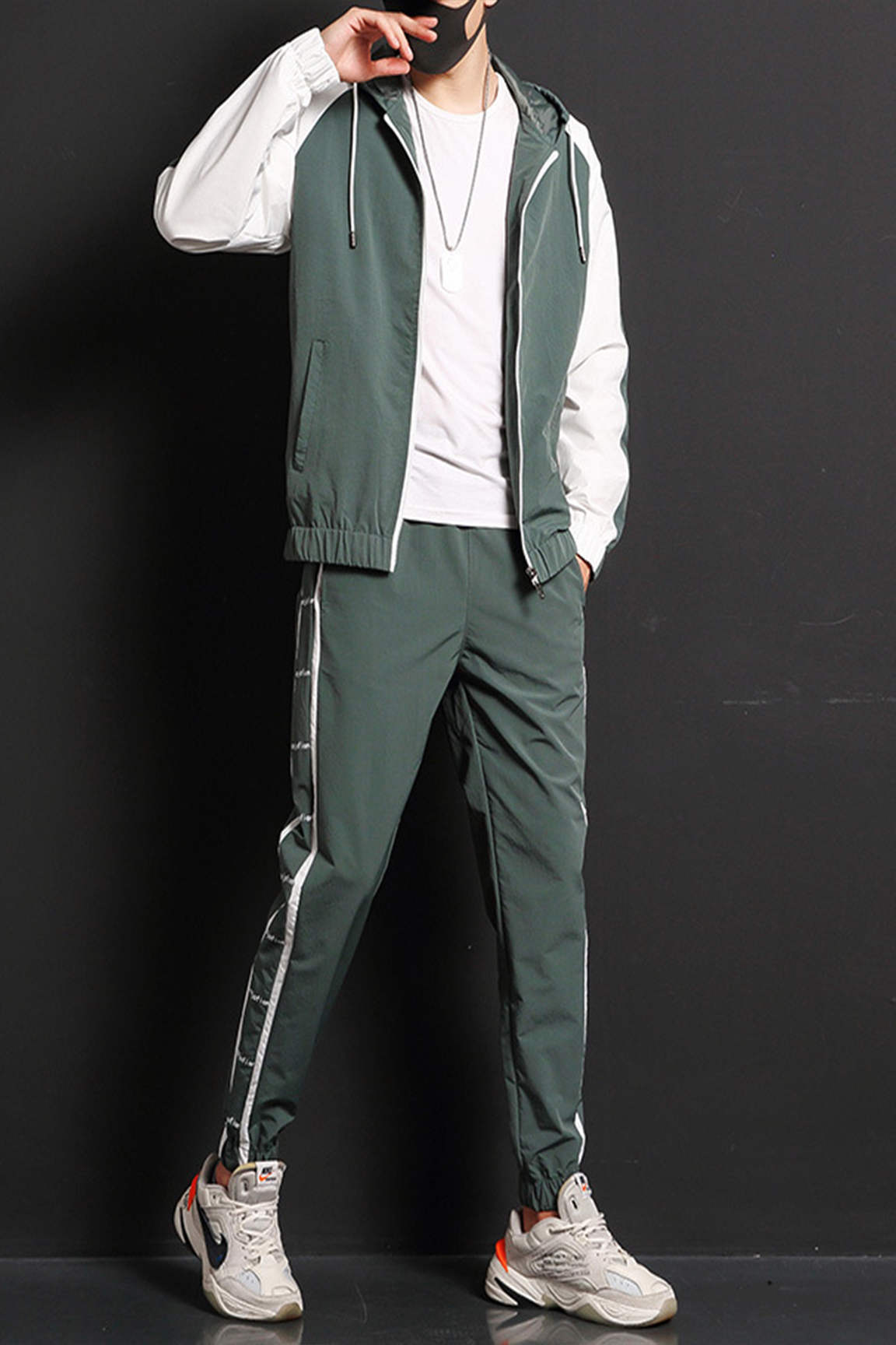 BOLTA™ Urban Corduroy Sweater Suit – Men’s Casual Sports Jacket & Pants Set