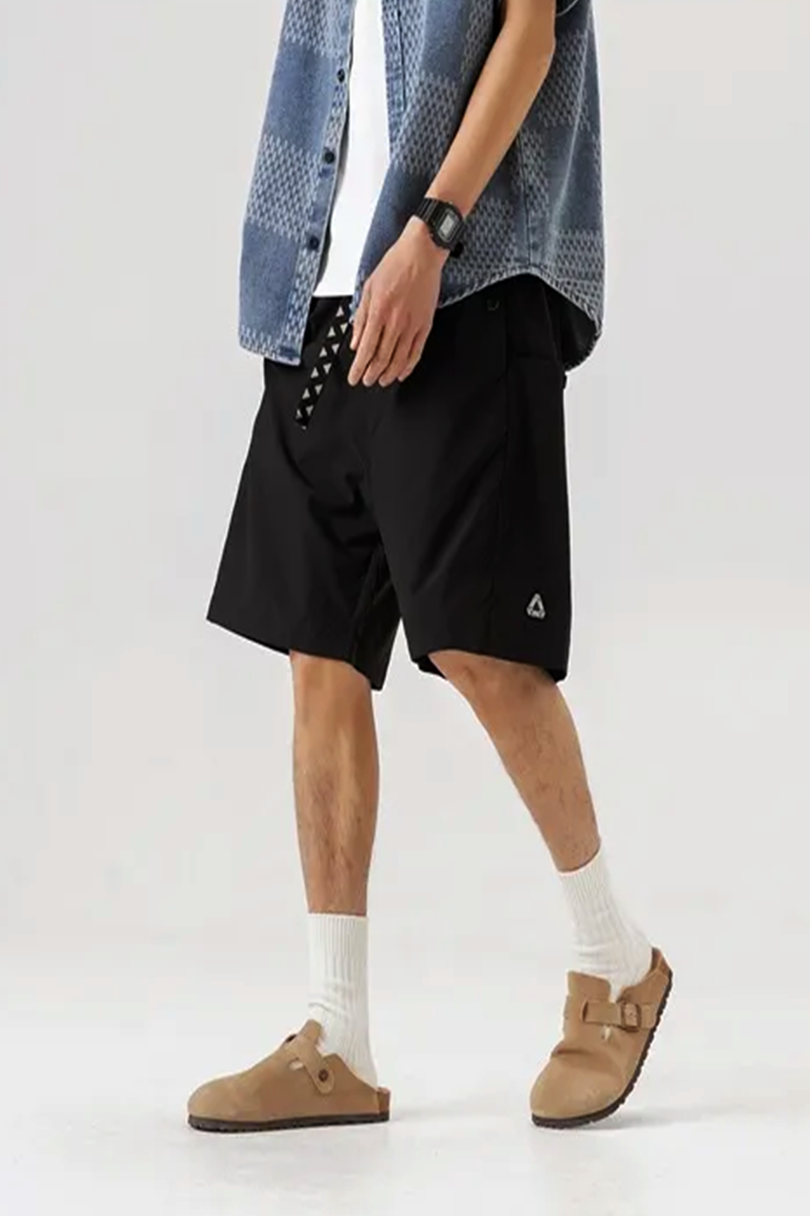 BOLTACTIVE™ Retro Utility Workwear Shorts — Men’s Street Style