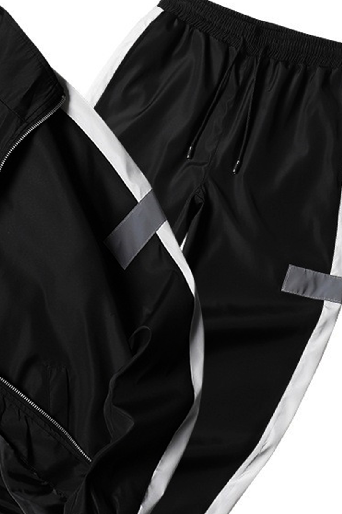 BOLTACTIVE™ NightRun Reflective Tracksuit — Men’s Streetwear Set