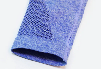 BOLTACTIVE™ Seamless MeshFlex Yoga Fitness Set – Women’s Breathable Workout Suit