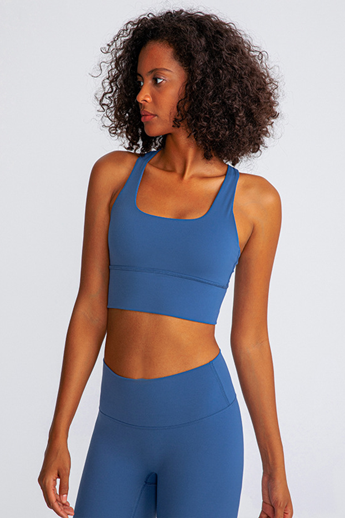 BOLTACTIVE™ FlexLuxe CrossBack Bra – BareFit Nude Series