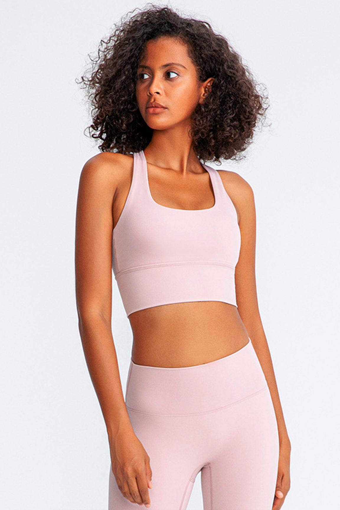 BOLTACTIVE™ FlexLuxe CrossBack Bra – BareFit Nude Series