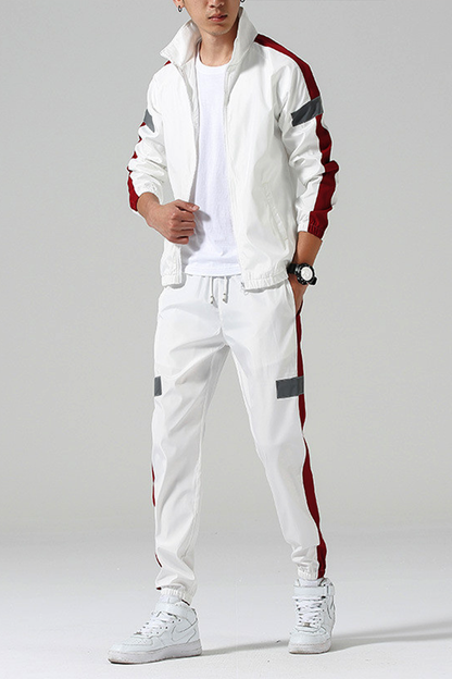 BOLTACTIVE™ NightRun Reflective Tracksuit — Men’s Streetwear Set