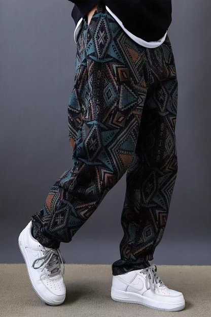 BOLTACTIVE™ DriftFlex Retro Harem Joggers – Men’s Tapered Streetwear