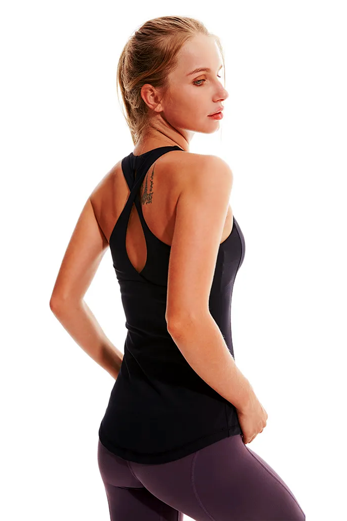 BOLTACTIVE™ ZenLayer Longline Yoga Top – ContourFit Edition