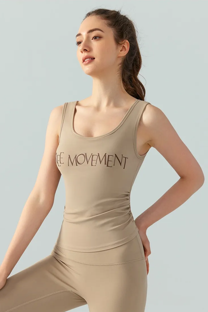 BOLTACTIVE™ SculptCore Fixed-Cup Yoga Tank