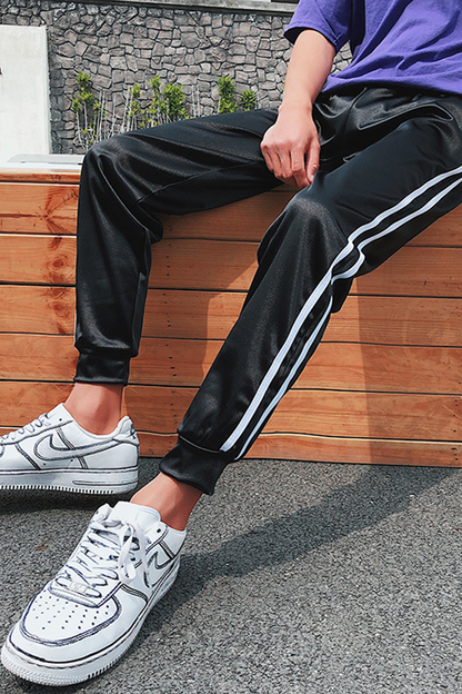 BOLTACTIVE™ NeonMotion Track Pants – Retro Performance Streetwear