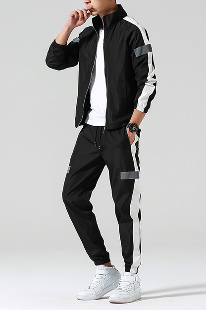 BOLTACTIVE™ NightRun Reflective Tracksuit — Men’s Streetwear Set