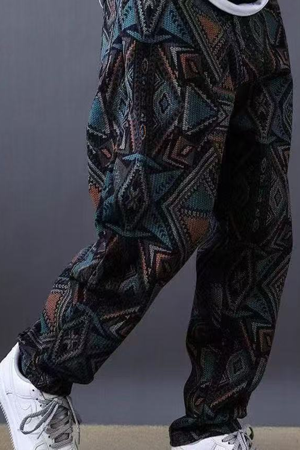 BOLTACTIVE™ DriftFlex Retro Harem Joggers – Men’s Tapered Streetwear