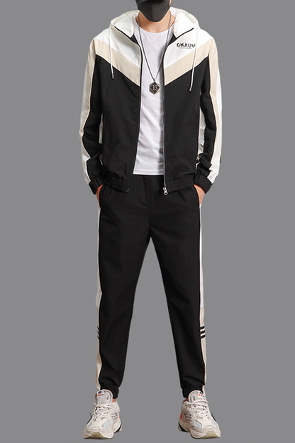 BOLTA™ Urban Corduroy Sweater Suit – Men’s Casual Sports Jacket & Pants Set