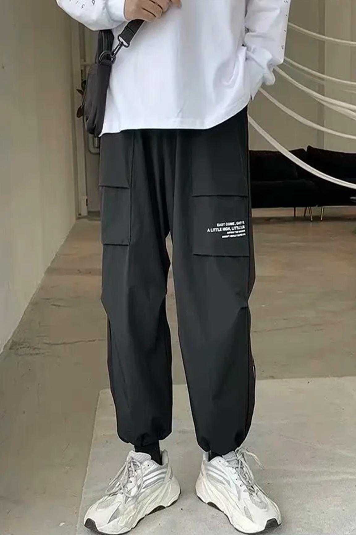 BOLTACTIVE™ UrbanCore Fleece Joggers – Thick Hip-Hop Street Style