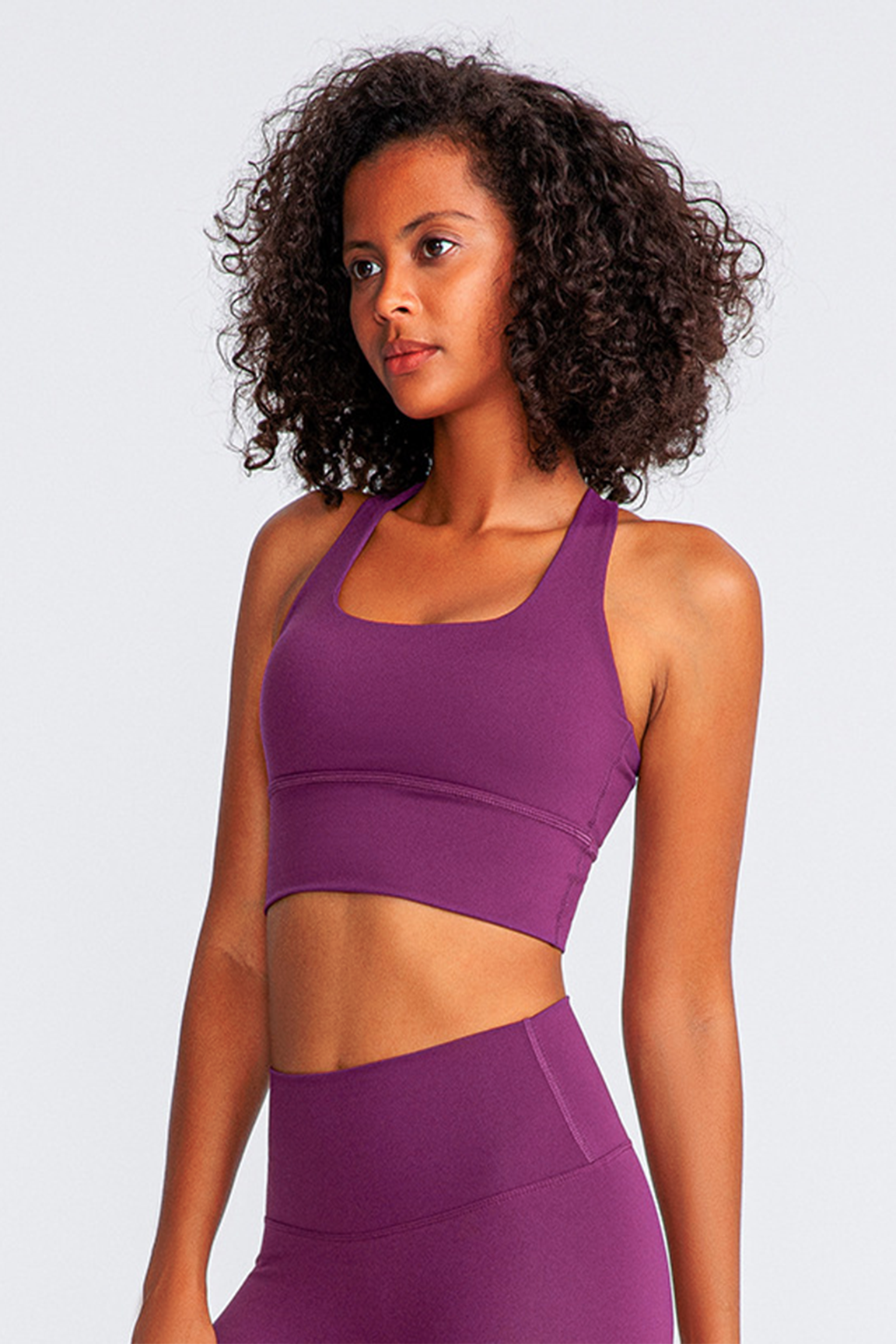 BOLTACTIVE™ FlexLuxe CrossBack Bra – BareFit Nude Series