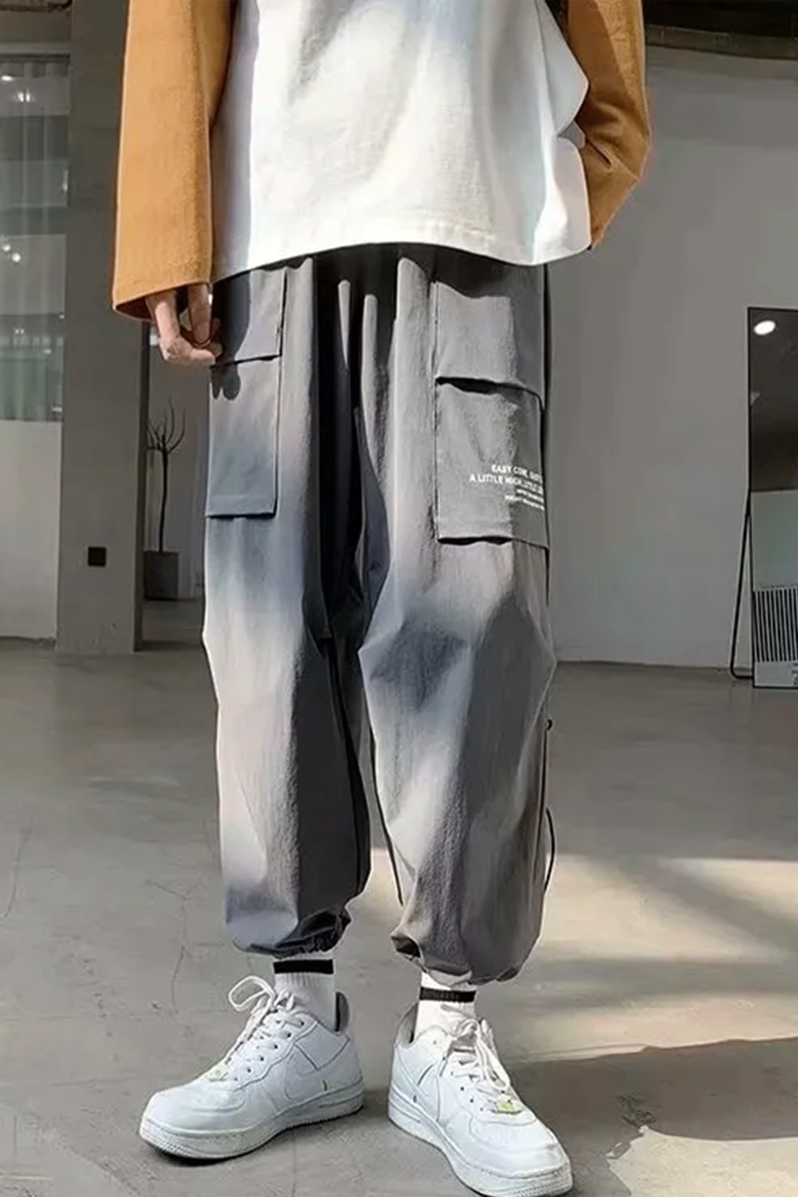 BOLTACTIVE™ UrbanCore Fleece Joggers – Thick Hip-Hop Street Style