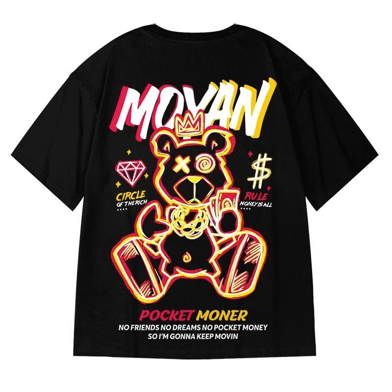 BOLTACTIVE™ FlowFit Oversized Tee – Men’s Minimalist Short Sleeve