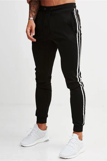 BOLTACTIVE™ StrideFlex Striped Tracksuit – Men’s Two-Piece Sport Set