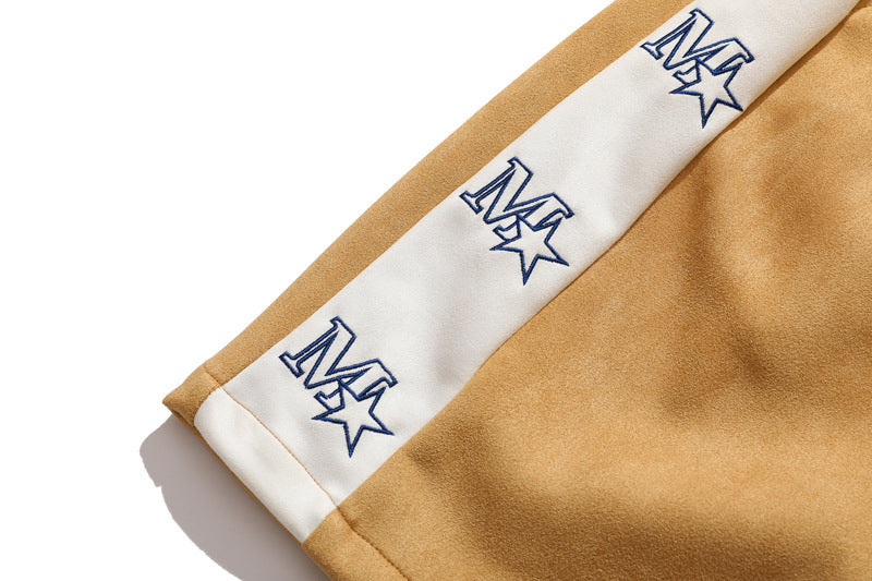 BOLTACTIVE™ StarFlex Embroidered Hip-Hop Shorts - Men’s Loose Trend Shorts