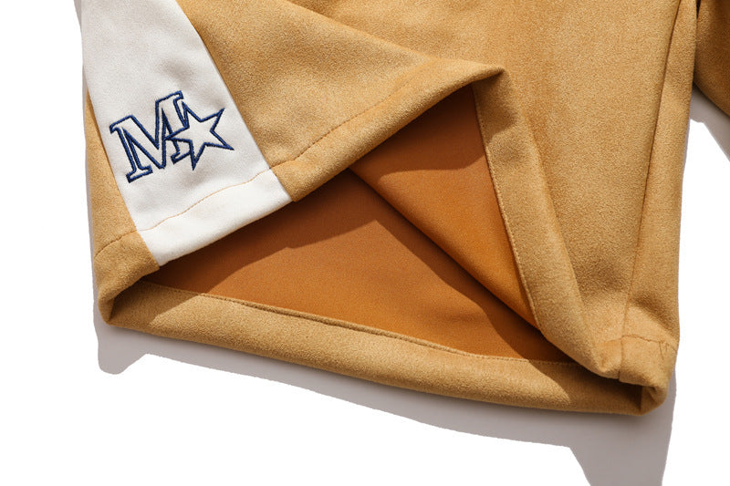 BOLTACTIVE™ StarFlex Embroidered Hip-Hop Shorts - Men’s Loose Trend Shorts