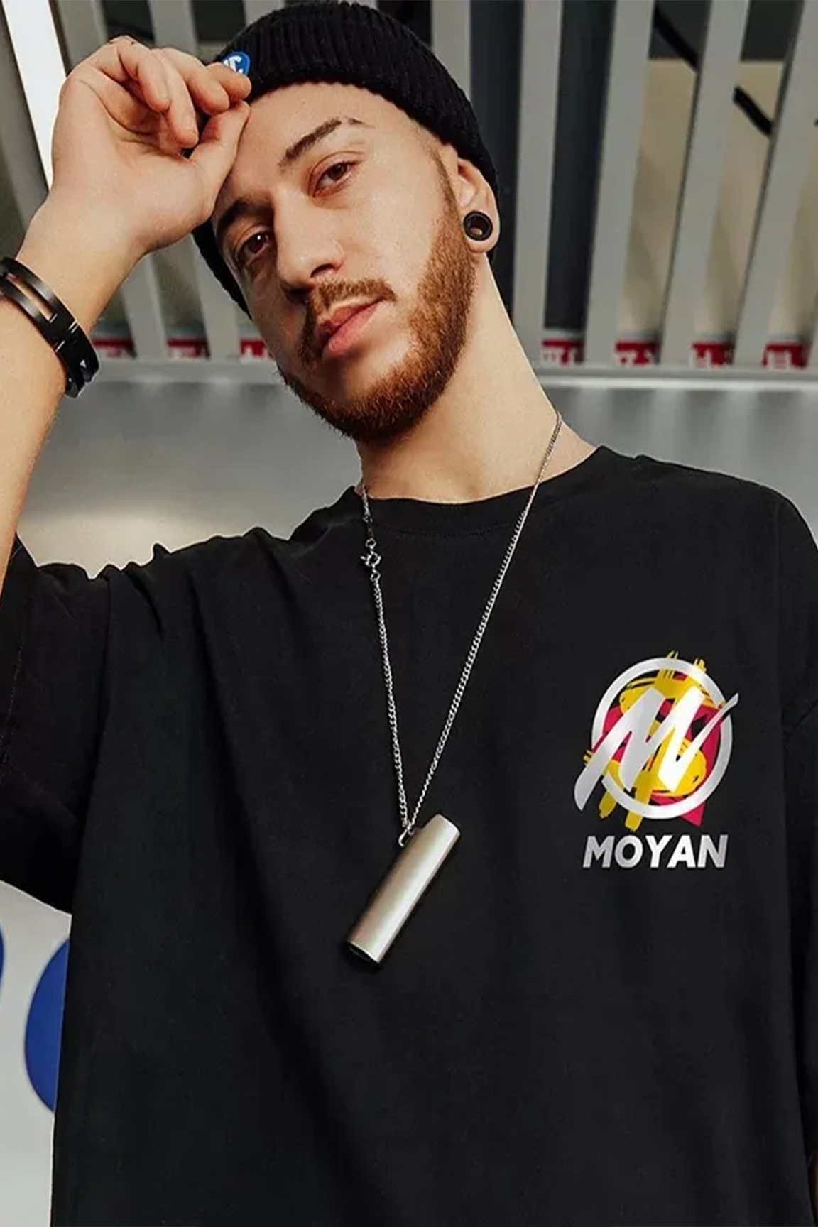 BOLTACTIVE™ FlowFit Oversized Tee – Men’s Minimalist Short Sleeve